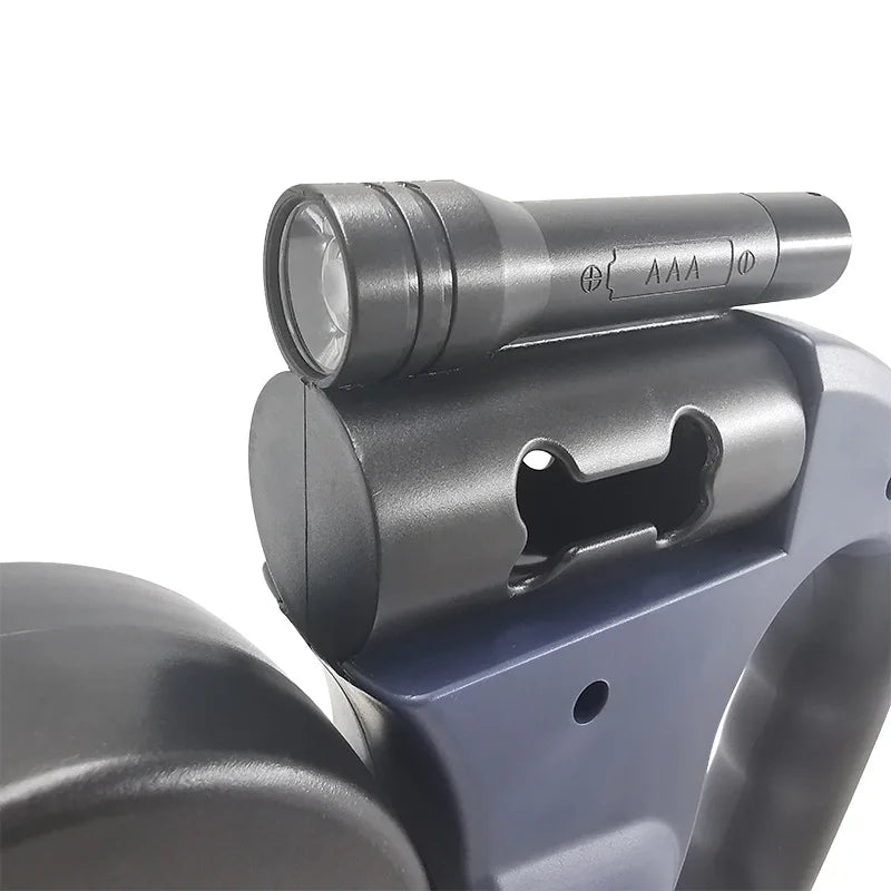 Double Dog Lead with LED Torch