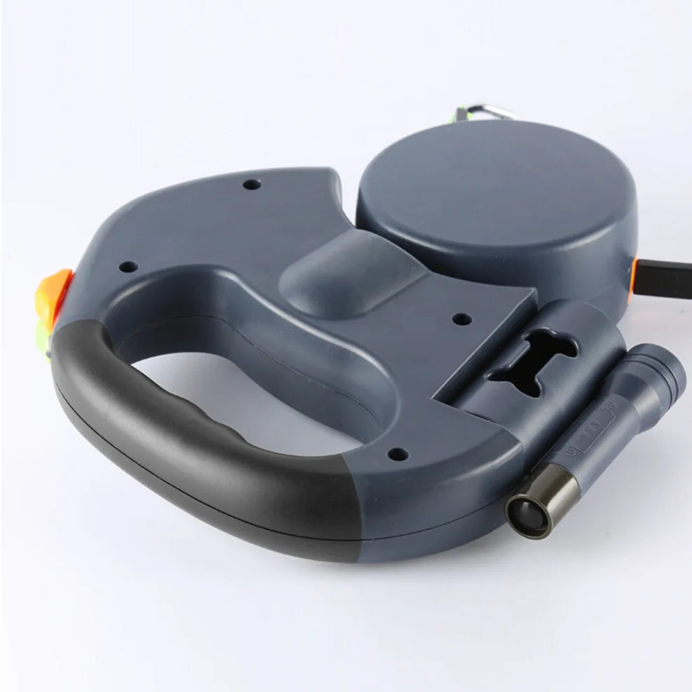 Double Dog Lead with LED Torch