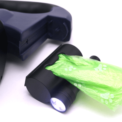 Double Dog Lead with LED Torch