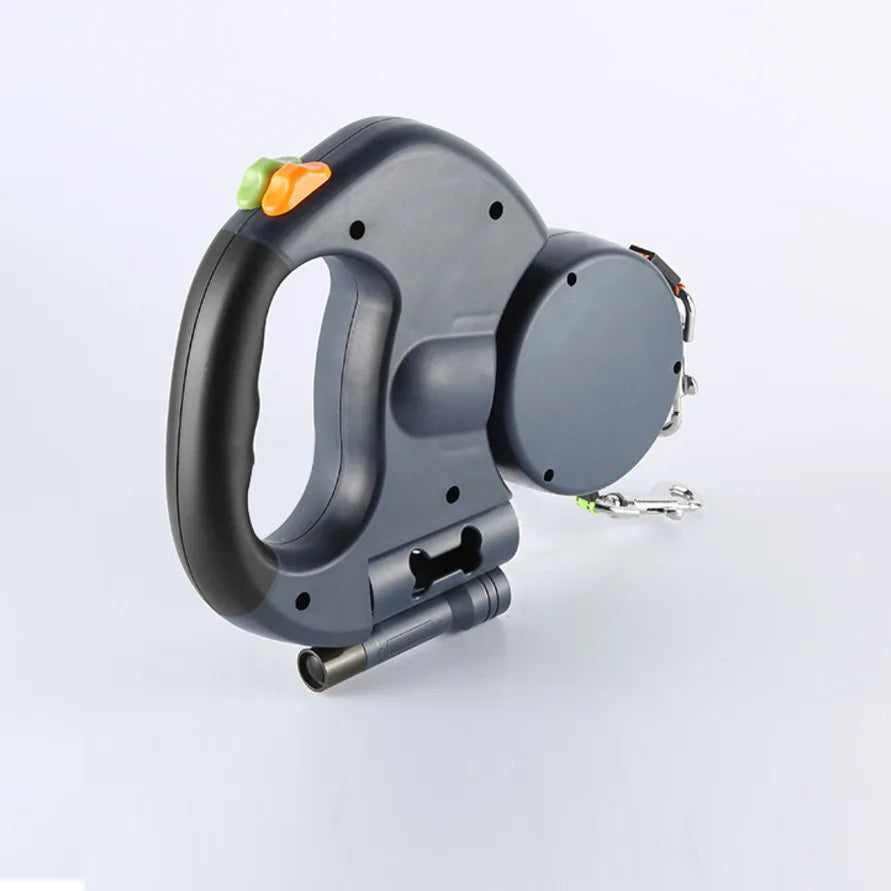 Double Dog Lead with LED Torch