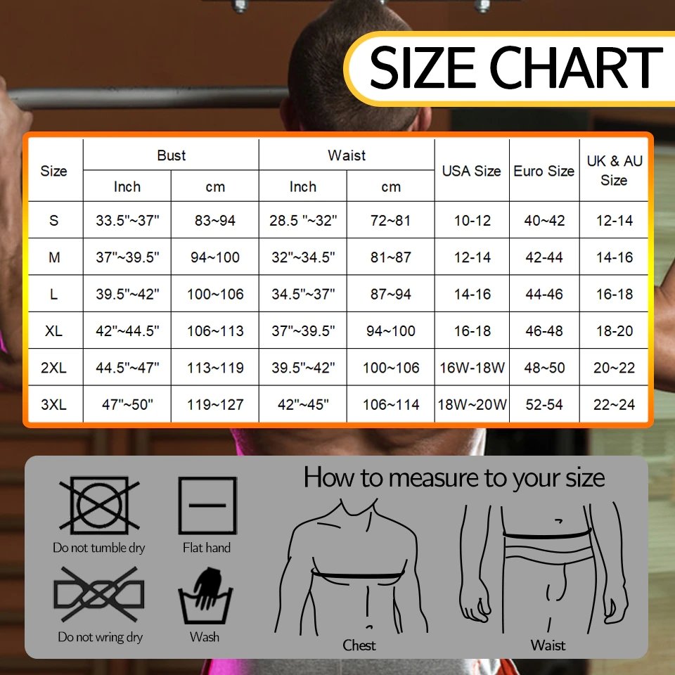 Neoprene Sauna Vest for Men