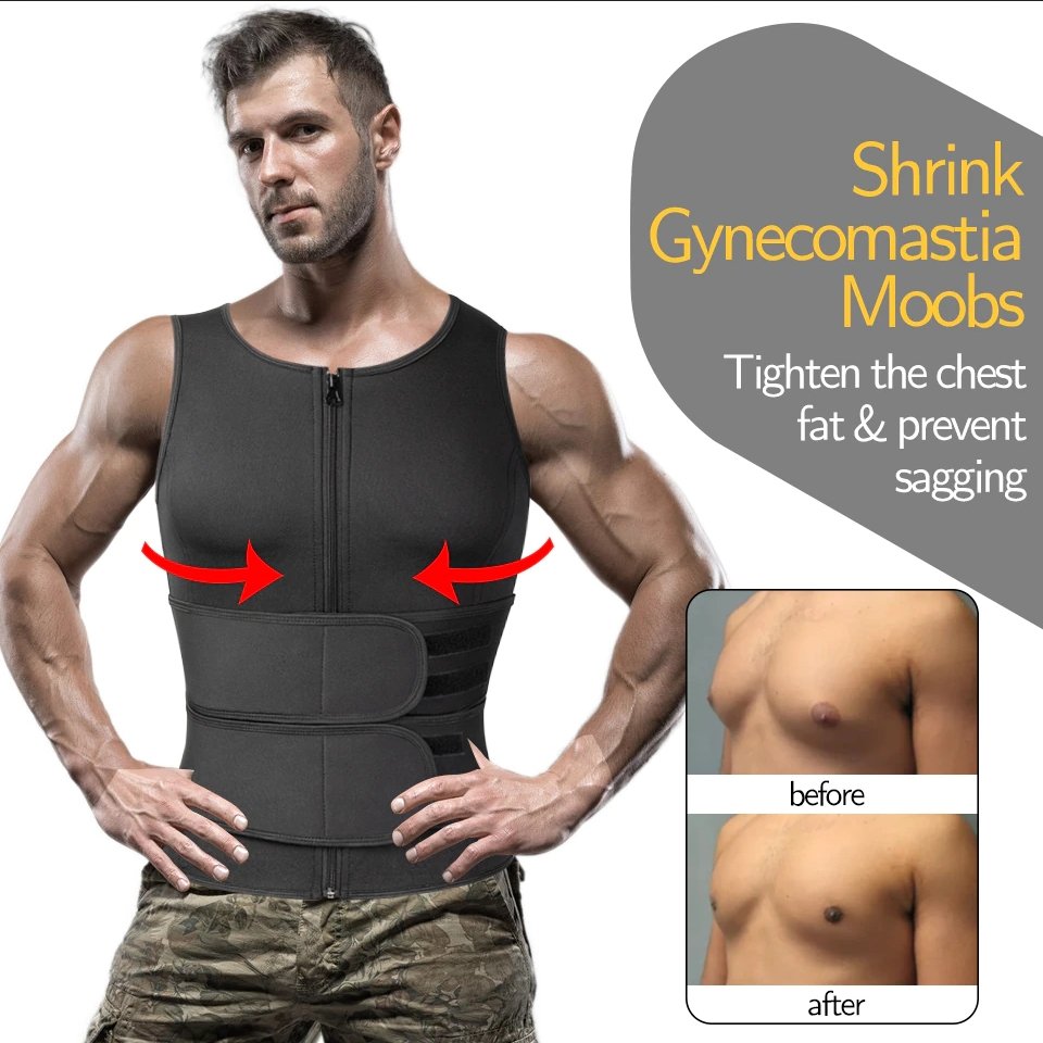 Neoprene Sauna Vest for Men