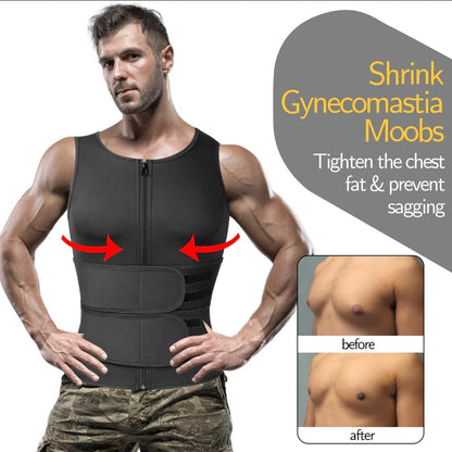 Neoprene Sauna Vest for Men