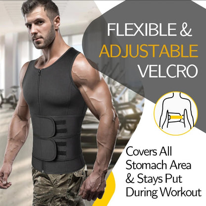 Neoprene Sauna Vest for Men