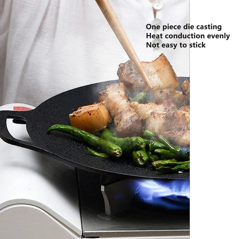 Square Non-Stick Grill Pan Cooking Surface