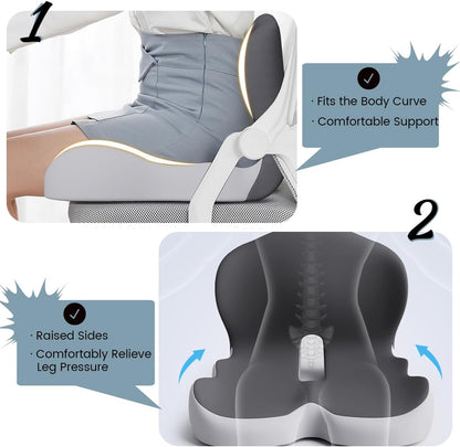 Orthopedic Lumbar Support Seat Cushion