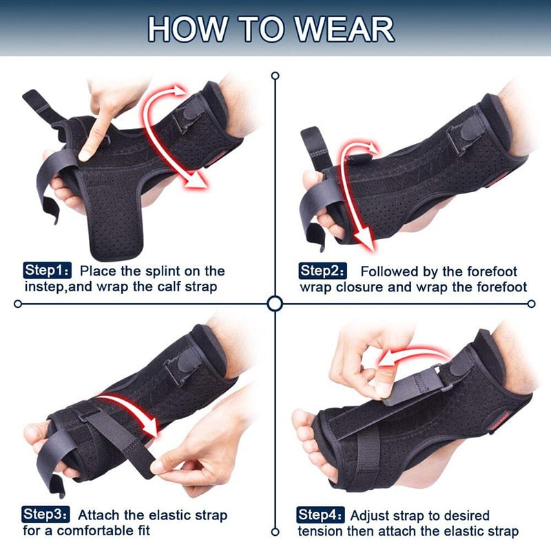 Plantar Fasciitis Night Splint Brace Support