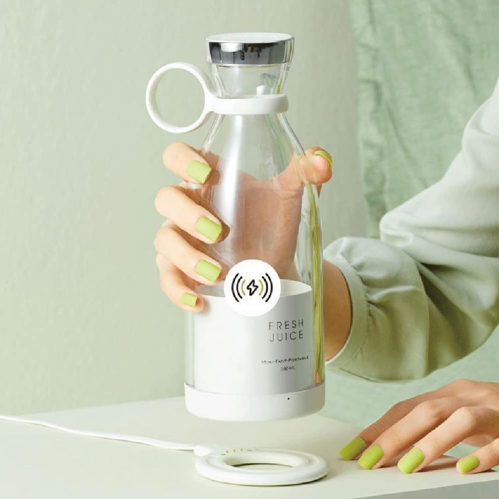 Portable Blender USB Rechargeable Personal Mixer Smoothie Shake Maker