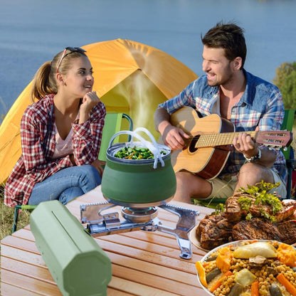 Portable Camping Stove Butane Gas 3000 Watts Stainless Steel