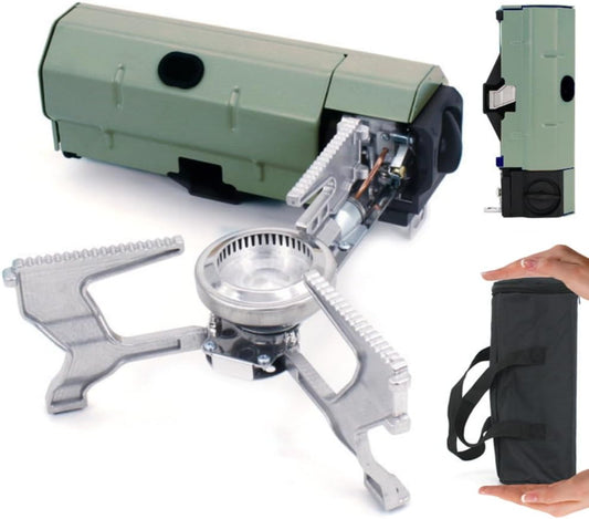 Portable Camping Stove Butane Gas 3000 Watts Stainless Steel
