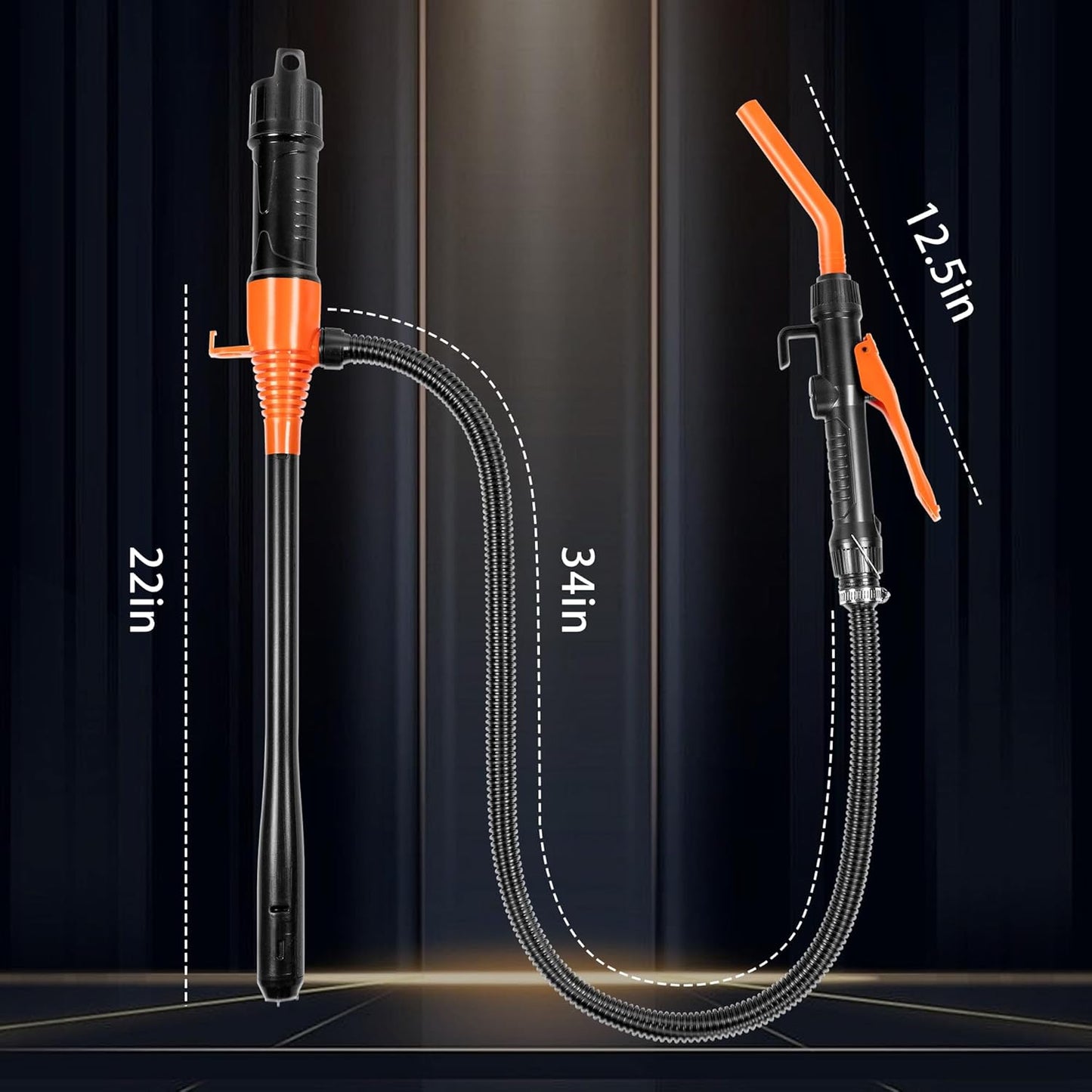 Battery Powered Fuel Transfer Pump Siphon for Gasoline Car