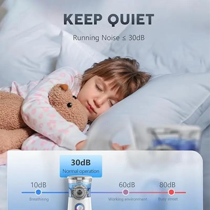 Portable Nebulizer Air Humidifier Compact Quiet Easy to Use