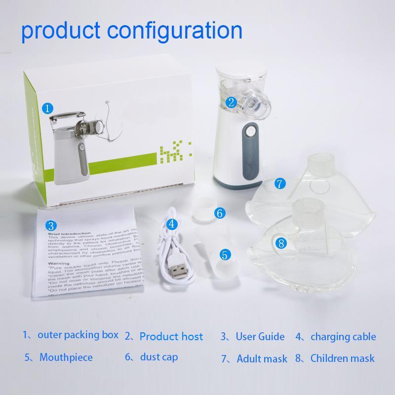 Portable Nebulizer Air Humidifier Compact Quiet Easy to Use