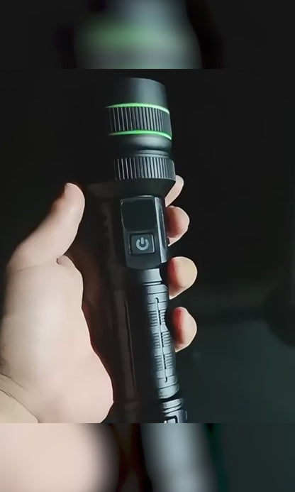 LED Torch 100000 Lumens Waterproof Aluminium