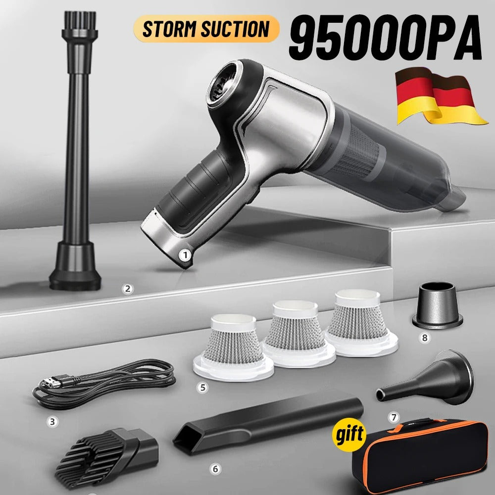 Cordless Car Vacuum with Accessory Kit