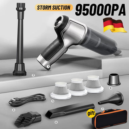 Cordless Car Vacuum with Accessory Kit