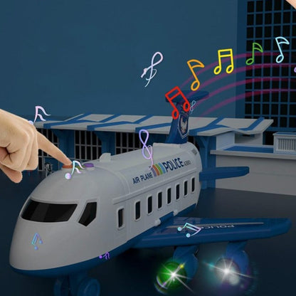 Airplane Vehicle Play Set Police Fireman Construction 3 Styles