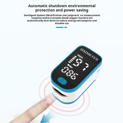 Fingertip Pulse Oximeter Digital Blood Oxygen Saturation Monitor
