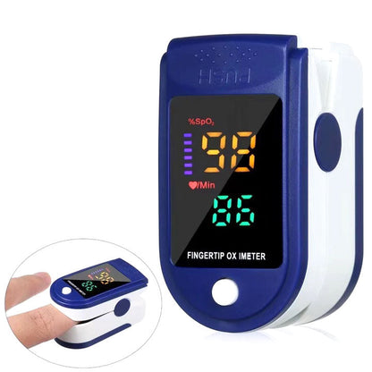 Fingertip Pulse Oximeter Digital Blood Oxygen Saturation Monitor