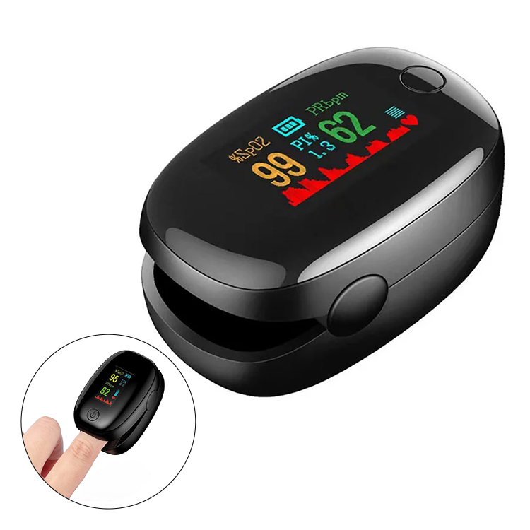 Fingertip Pulse Oximeter Digital Blood Oxygen Saturation Monitor