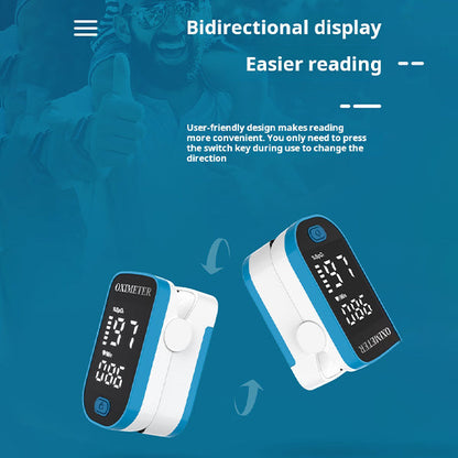 Fingertip Pulse Oximeter Digital Blood Oxygen Saturation Monitor