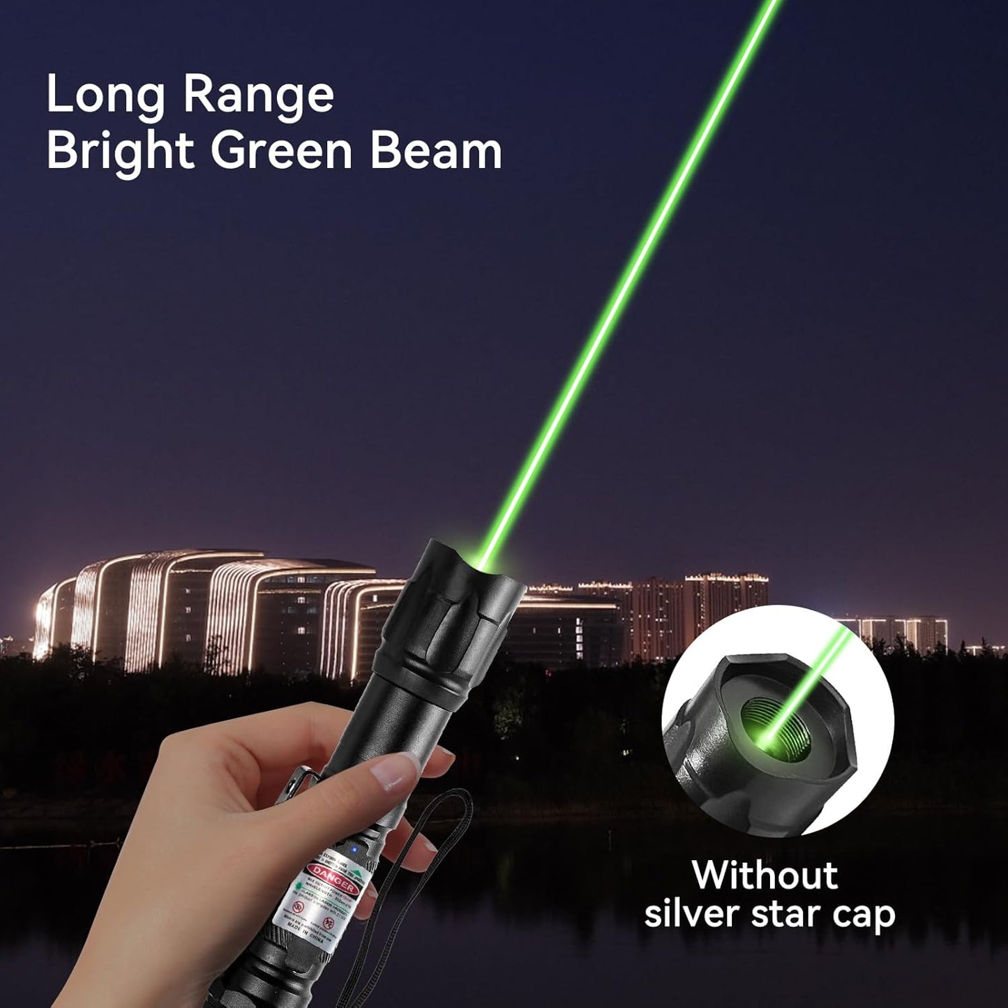 Rechargeable LED Flashlight Torch Outdoor