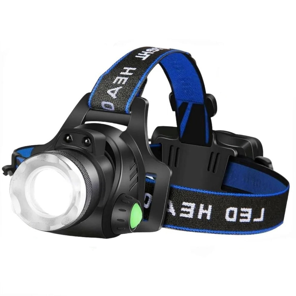 Rechargeable LED Headlamp 990000 Lumens Brightness