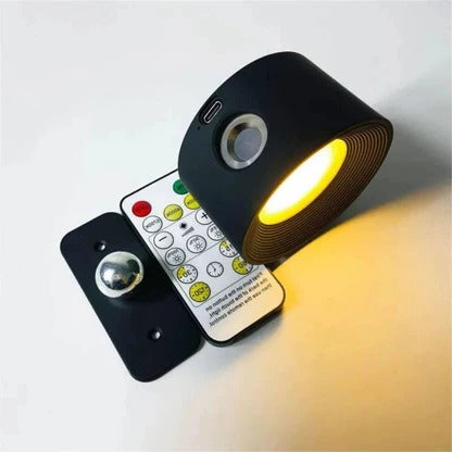 Rechargeable LED Wall Light 360 Degree Rotating Fixture