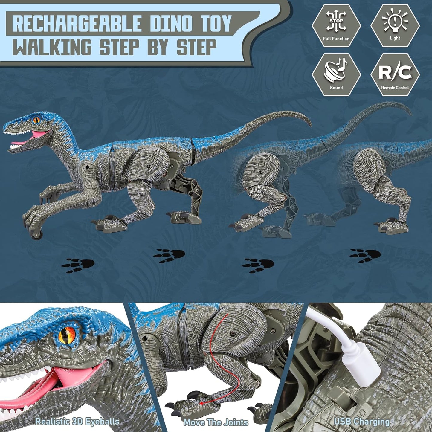 Remote Control Dinosaur Toy