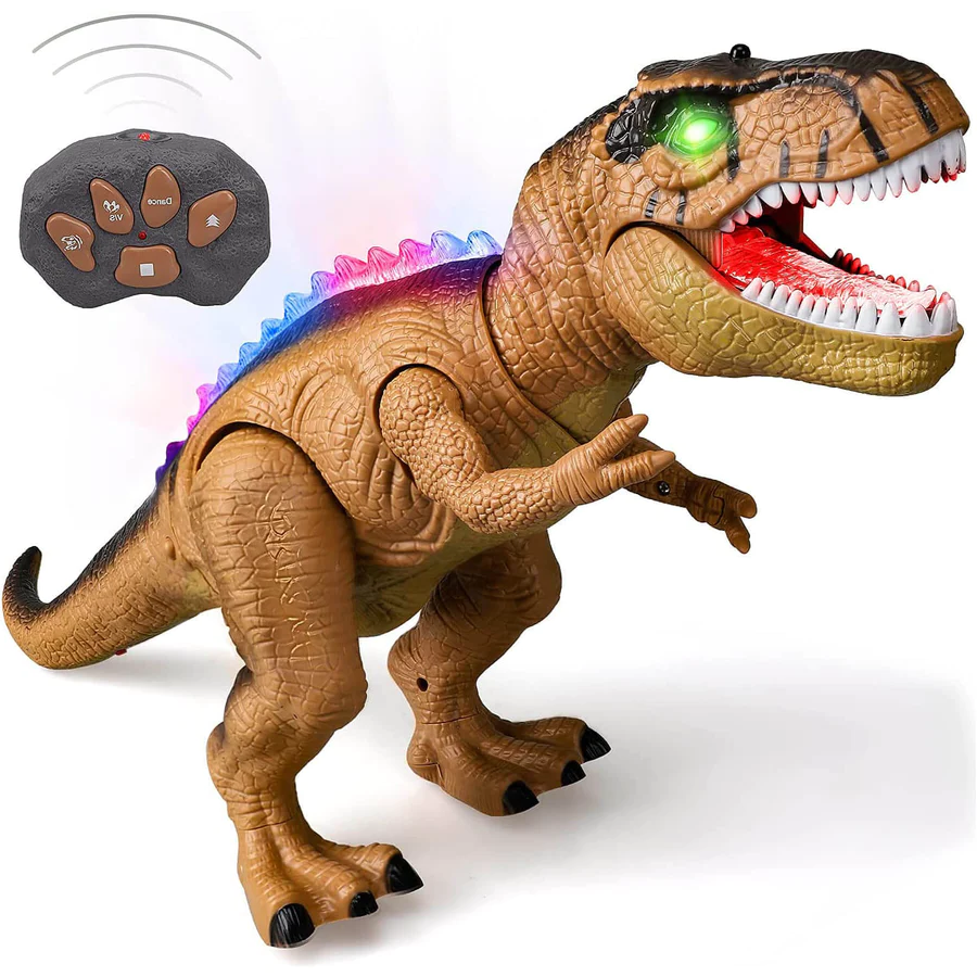 Remote Control T-Rex Dinosaur Toy LED Light