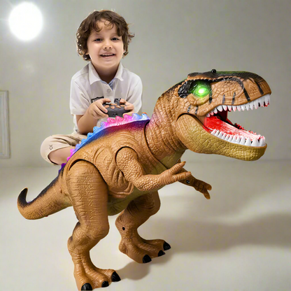 Remote Control T-Rex Dinosaur Toy LED Light