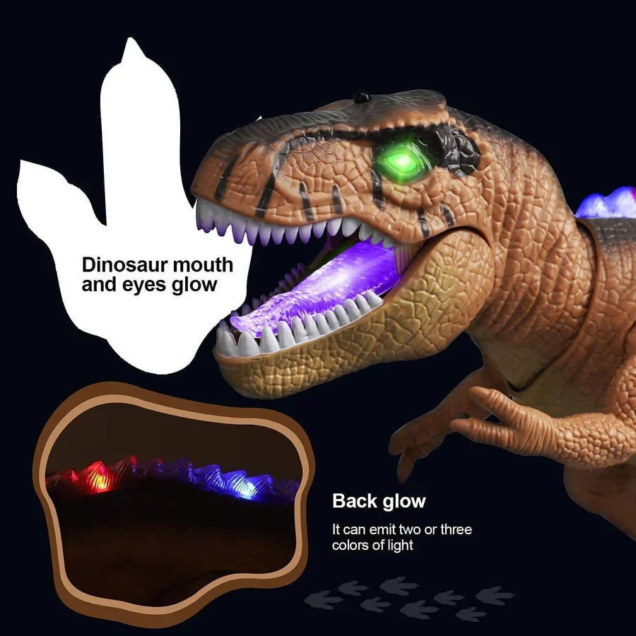 Remote Control T-Rex Dinosaur Toy LED Light