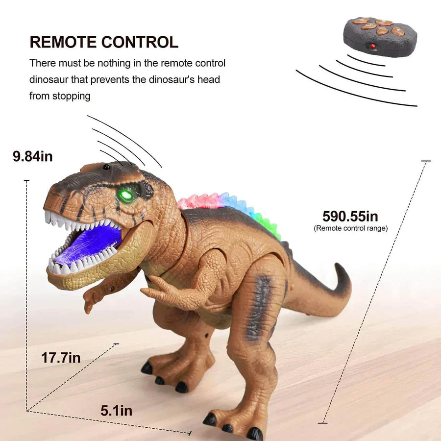 Remote Control T-Rex Dinosaur Toy LED Light
