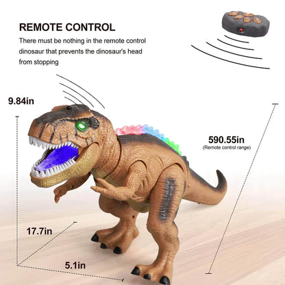Remote Control T-Rex Dinosaur Toy LED Light