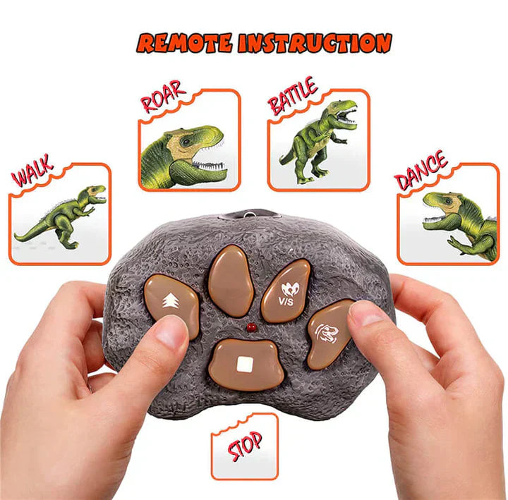 Remote Control T-Rex Dinosaur Toy LED Light