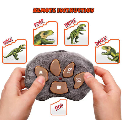 Remote Control T-Rex Dinosaur Toy LED Light