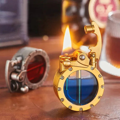Retro Rocker Lighter Classic Flame Igniter