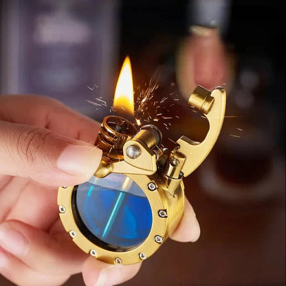 Retro Rocker Lighter Classic Flame Igniter