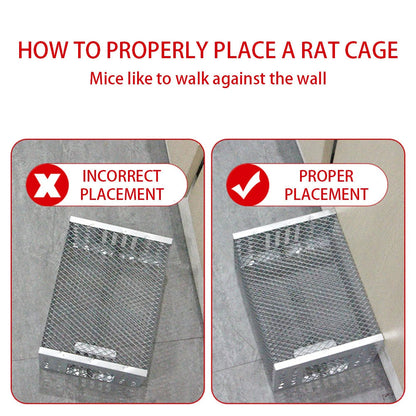 Reusable Mouse Trap Cage Sliding Door