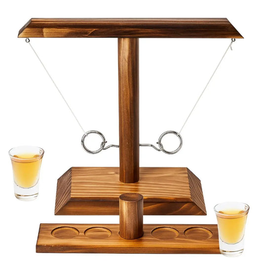 Ring Toss Game Set Outdoor Lawn Game Circular Ring Toss Game