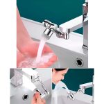 Rotatable Faucet 1080 Degree Extension