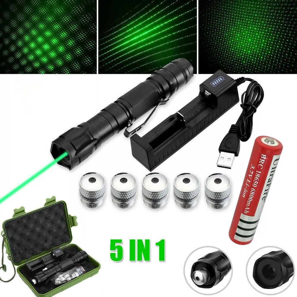 Rechargeable Long Range Laser Pointer Torch