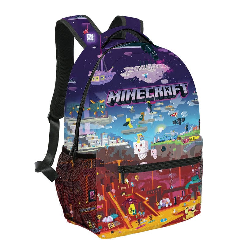 Minecraft Rucksack Video Game Backpack
