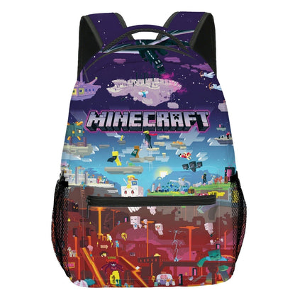 Minecraft Rucksack Video Game Backpack