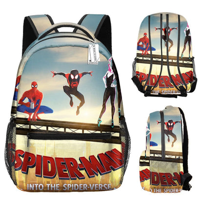 Children's Spiderman School Backpack Superhero Bag
