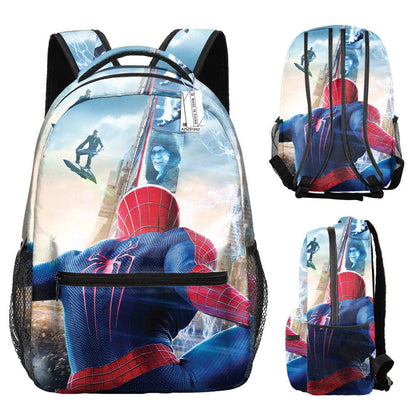 Children's Spiderman School Backpack Superhero Bag