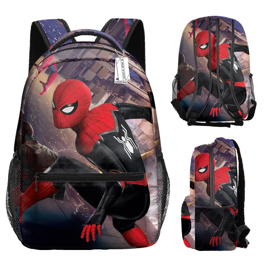 Children's Spiderman School Backpack Superhero Bag