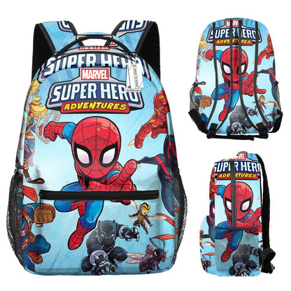 Children's Spiderman School Backpack Superhero Bag