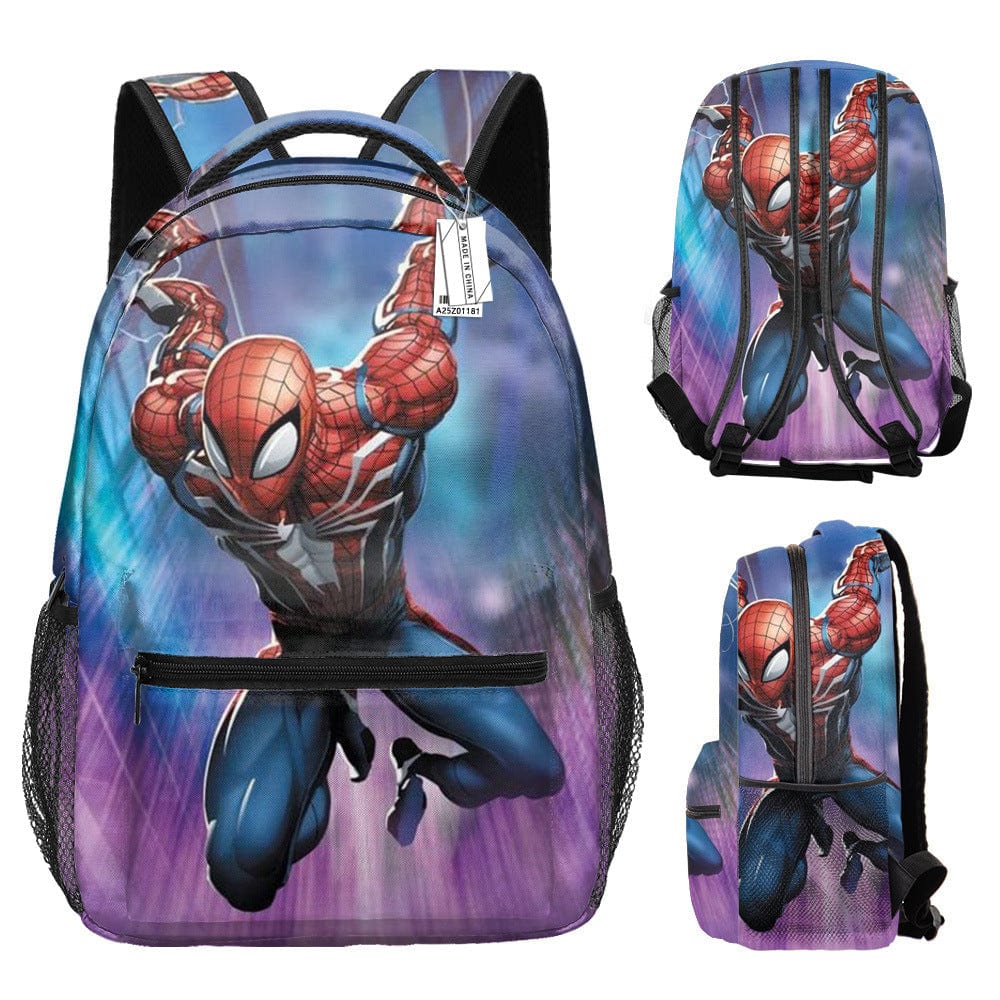 Children's Spiderman School Backpack Superhero Bag