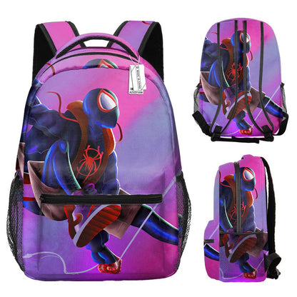 Children's Spiderman School Backpack Superhero Bag